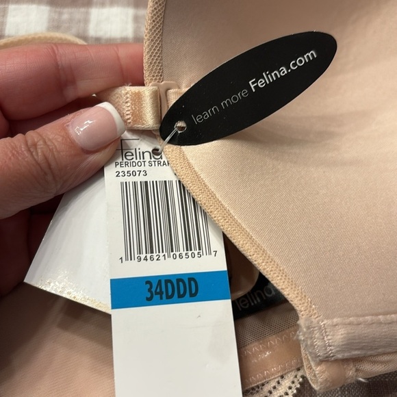 NWT FELINA PERIDOT STRAPLESS BRA - Picture 7 of 7